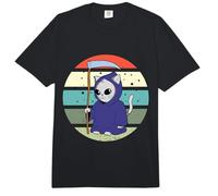 Gato Grim Reaper Cat Got Your Soul Halloween Gatitos, Gatito Comfort Colors Adult Heavyweight T-Shirt