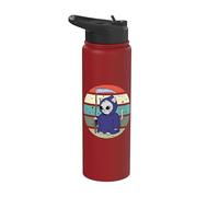 Gato Grim Reaper Cat Got Your Soul Halloween gatitos, gatito Stainless Steel Insulated Water Bottle