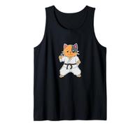 Gato Hace Karate Camiseta sin Mangas