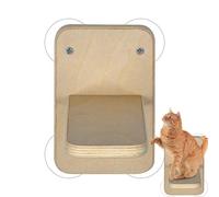 Gato Hamaca-Wooden Estante como Lugar de Descanso para los | Cama de Asiento Cómodo para Mascotas Cualquier Estilo de mobiliario. Estos Son Muebles Impresionantes para Sus