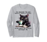 Gato, he alcanzado la Edad en Que mi Tren de Pensamiento Manga Larga