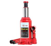 Gato hidráulico 10T (Altura de elevación 200-320 mm) Gato hidráulico portátil con protección contra sobrecarga y válvula de Seguridad para Coche, SUV