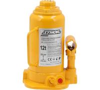 Gato hidráulico 12T con sistema de chorro de aceite, elevador portátil para coche y máquina, construcción compacta y estable. YATO