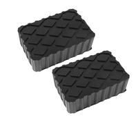 Gato Hidraulico Almohadilla de Goma para Gato de Coche, Bloques de elevación, Gatos de Suelo, Almohadilla Protectora para Aumento de Altura, Almohadillas para Autocaravana, 2 uds. Coche