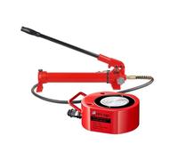 Gato hidráulico con retracción automática, capacidad de 30 toneladas, con bomba manual CP-700, kit de cilindro hidráulico, múltiples ángulos de uso, para construcción naval y puentes (gato de 100 to