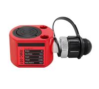 Gato Hidráulico De 5-100 T, Cilindro De Elevación Ultrafino, Capacidad De 5-100 T, Gato Hidráulico De Elevación, Cilindro De Ariete Ultrafino De Simple Efecto For Elevación Industrial.(5T)
