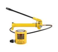 Gato Hidráulico De Alta Resistencia, Con Bomba Manual, Adecuado For Instalación Y Mantenimiento En Sitios De Construcción, Puentes, Industria Siderúrgica(50T jack+CP-700 hand pump)