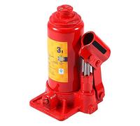 Gato Hidráulico de Botella 3T, Elevador Hidráulico con Sellos para Furgonetas, Camiones, Barcos, Caravanas, Cambio de Neumáticos