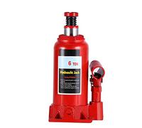 Gato hidráulico de botella, gato hidráulico profesional para coche hidráulico gato hidráulico para carrocería de vehículos pequeños camiones reparación de neumáticos (6T)