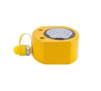 Gato hidráulico de cilindro H100T de 0,82 pulgadas de carrera, retracción automática del cilindro de elevación, gato de perfil ultrabajo, carcasa de cuatro capas(30T/66138lb-0.55" Stroke)