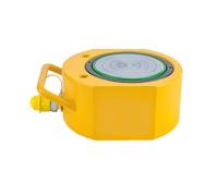 Gato hidráulico de cilindro H100T de 0,82 pulgadas de carrera, retracción automática del cilindro de elevación, gato de perfil ultrabajo, carcasa de cuatro capas(100T/220462lb-0.82" Stroke)