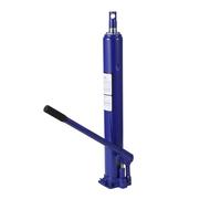 Gato Hidráulico De Cilindro Largo, Capacidad De 4 Toneladas/8818 LB, con Mango De Plataforma Elevadora Manual, Bomba De Pistón Simple y Base Plana para Grúas De Taller/Garaje y Polipastos De Motor.