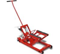 Gato Hidráulico De Perfil Bajo De 3 Toneladas - Rojo, Elevador De Coches De Alta Resistencia para Garaje, Diseño Compacto para Un Fácil Almacenamiento, Vehículos Y Proyectos De