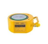 Gato hidráulico de retracción automática, Gato de Perfil bajo con un Cilindro hidráulico de Capacidad con una Carrera de, Gato hidráulico pequeño Multifuncional(100T/220462lb-0.78" Stroke)