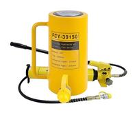 Gato Hidráulico De Simple Efecto Con Bomba Manual Y Retracción Automática, Juegos De Cilindros De Elevación Sólidos De 2/4/6" De Carrera, Cilindros Hidráulicos De Elevación, Para E(Size:6In,Color:30T)