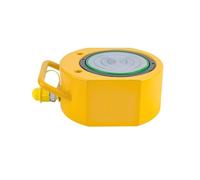 Gato hidráulico, Gato de Cilindro hidráulico de Carrera de 0,82 Pulgadas, retracción automática del Cilindro de elevación, Adecuado for Trabajar en Espacios confinados(200T/440924lb)