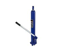 Gato hidráulico, Gato hidráulico de ariete Largo de 3 toneladas/4 toneladas de Capacidad con Bomba de un Solo pistón y recolector de Cerezas Manual con Base de Horquilla con Mango(8T Blue)