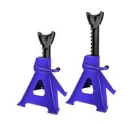 Gato Hidraulico Gato hidráulico para Carro de Suelo 2T con Caja y Marco de Eje 3T, Herramientas de elevación de Acero para Taller de Garaje, 2 uds. Coche(Only Jack Stand)