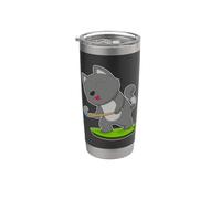 Gato Hockey sobre hierba Palo de hockey sobre hierba Vaso térmico de acero inoxidable de doble pared