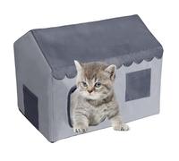 Gato House Cat Shelter Pad - Pad - Shelter del Puppy ENCLAZADO Shelter DU Puppy | Cama para Perro De Almacenamiento | Gato Refugio Dog House Impermeable | Aire Acondicionado Shelter para Balcón