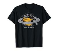 Gato irónico divertido Give Me Space Camiseta