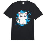 Gato Japonés Estilo Kawaii Animal Comfort Colors Adult Heavyweight T-Shirt