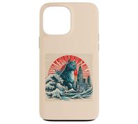 Gato japonés Monster Great Wave City Ukiyo-e Hombres Mujeres Niños Carcasa para iPhone 13 Pro MAX