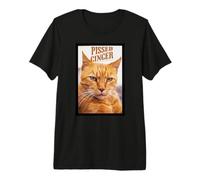Gato Jengibre Camiseta Premium