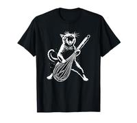Gato Jugando batidor balancín Hornear Camiseta