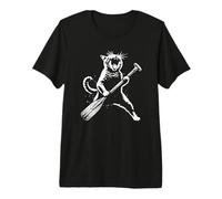 Gato Jugando batidor balancín Hornear Camiseta Premium
