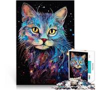 Gato kintsugi Abstracto Puzzle de 2000 Piezas para Adultos Juguetes adictivos Que desafían la Inteligencia Cerebral Obra de Arte 70x100cm