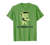 Gato Lindo de Halloween So Franken Camiseta