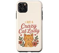 Gato Lindo para Chica Adicta a los Felinos - Ventilador de Gatos Carcasa para iPhone 11 Pro MAX