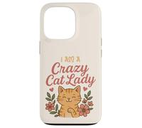 Gato Lindo para Chica Adicta a los Felinos - Ventilador de Gatos Carcasa para iPhone 13 Pro