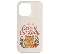 Gato Lindo para Chica Adicta a los Felinos - Ventilador de Gatos Carcasa para iPhone 14 Pro MAX