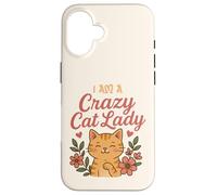 Gato Lindo para Chica Adicta a los Felinos - Ventilador de Gatos Carcasa para iPhone 16