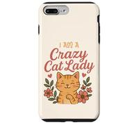 Gato Lindo para Chica Adicta a los Felinos - Ventilador de Gatos Carcasa para iPhone 7 Plus/8 Plus