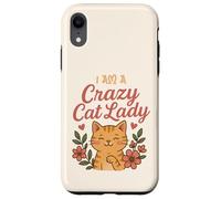 Gato Lindo para Chica Adicta a los Felinos - Ventilador de Gatos Carcasa para iPhone XR