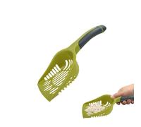 Gato Litter Scoop - 11,42 x 4,33 x 3,15 pulgadas Durable Poop Shovel, Sifter Shovel, limpiador de mango largo | Multifuncional Portable Pet Waste Sifter for Cats & Dogs, Easy -Use Litter Box Cleaning