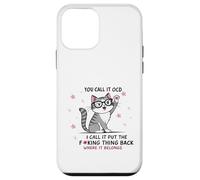 Gato lo llamas TOC Yo lo llamo Poner la maldita cosa de vuelta Carcasa para iPhone 12 mini