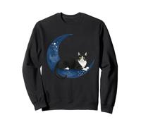 Gato Luna Mística Sudadera