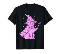 Gato Mago místico con Varita encantada Camiseta