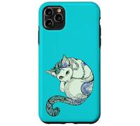 Gato Mandala Espiritual Turquesa maullido Carcasa para iPhone 11 Pro MAX