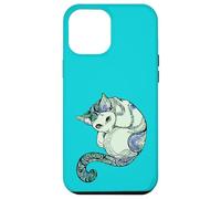 Gato Mandala Espiritual Turquesa maullido Carcasa para iPhone 12 Pro MAX
