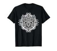 Gato Mandala Yoga Meditación Gatos Camiseta