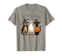 Gato Mapache Ganso de Halloween de The Boo Crew Camiseta