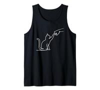 Gato mi Mejor Amigo puño Camiseta sin Mangas