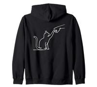 Gato mi Mejor Amigo puño Sudadera con Capucha