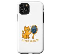 Gato místico cósmico Astro Mirror Carcasa para iPhone 11 Pro