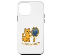 Gato místico cósmico Astro Mirror Carcasa para iPhone 12 Mini